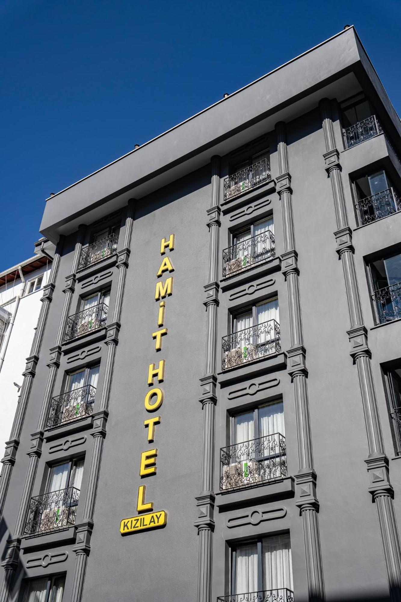 Hamit Hotel Kizilay Ankara Exterior foto
